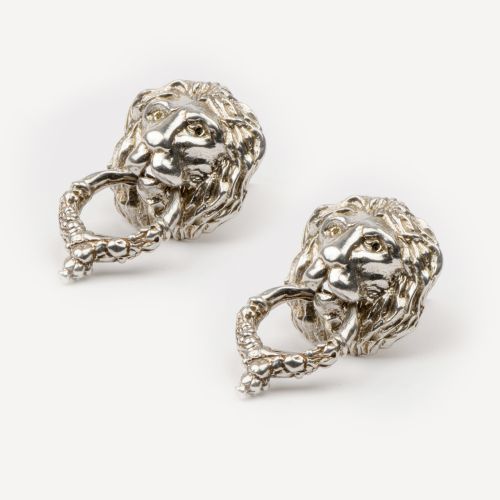 Lions Door Knockers - Earrings: click to enlarge