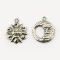 Small Sun & Moon - Earrings