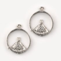 Glastonbury Tors in Circle - Earrings