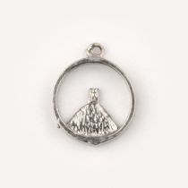 Glastonbury Tor In Circle - Pendant