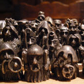 Chess Set , Figures of chess set worked on through the 1970s